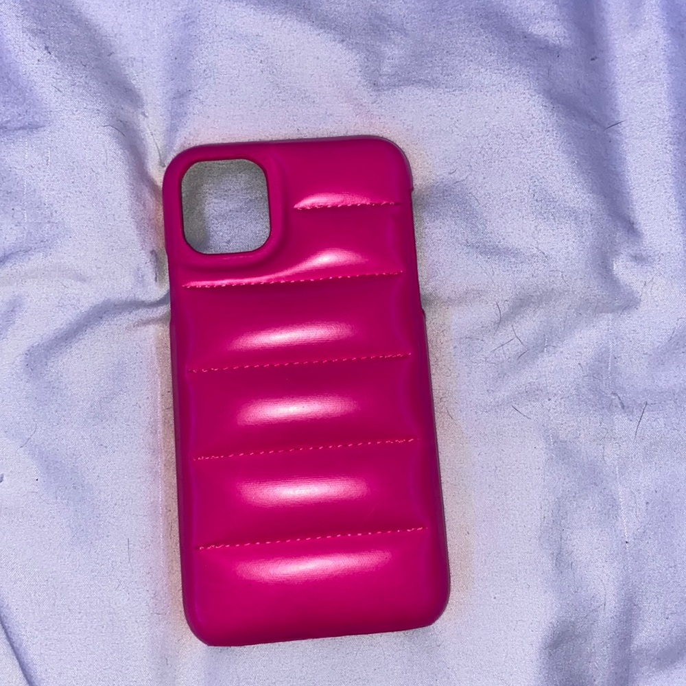 Pink iPhone 11 case